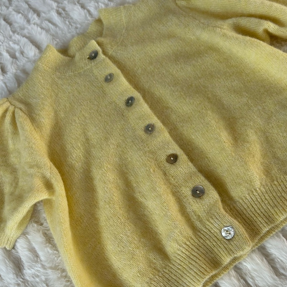 New Doen Anisa Cardigan in Dandelion - Picture 9 of 14